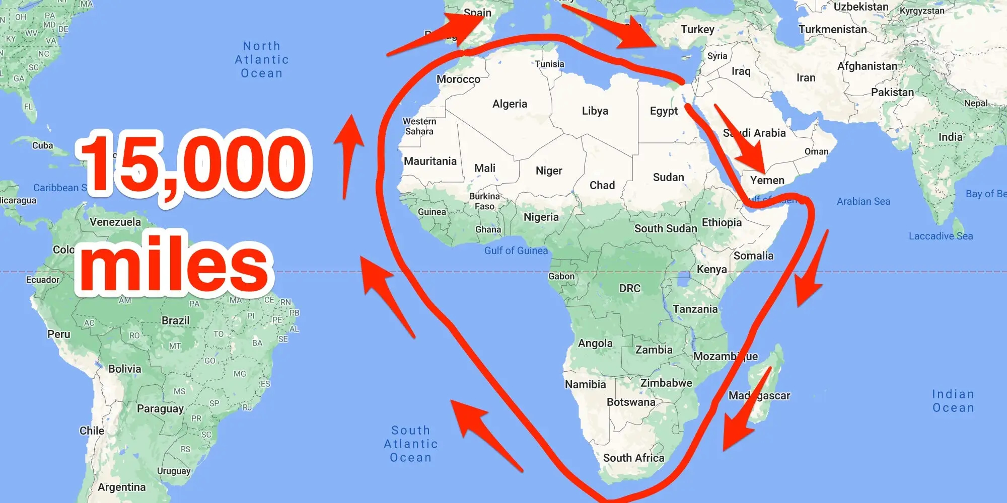 Logistics and shipping route challenges in product manufacturing